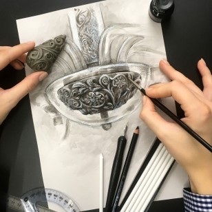Люстра Maytoni Elegant ARM526PL-06GR
