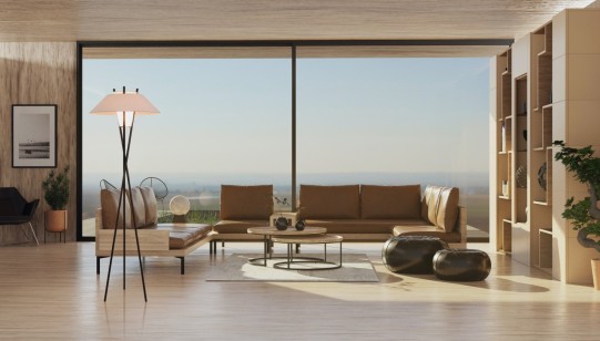 Торшер Maytoni Modern MOD006FL-01N