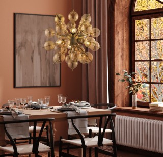Светильник подвесной Maytoni Modern MOD133PL-06BS