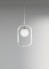 Светильник подвесной Maytoni Modern MOD431-PL-01-WS