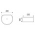 Раковина WeltWasser SK 400x35x10 10000004569