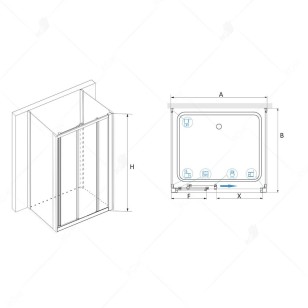 Душевой уголок RGW Classic 100x100x185 04094000-011P