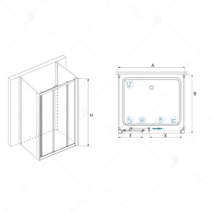 Душевой уголок RGW Classic 100x100x185 04094000-011P