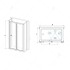 Душевой уголок RGW Classic 90x80x185 04094198-011P