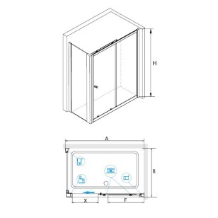Душевой уголок RGW Classic 140x70x185 04094547-11
