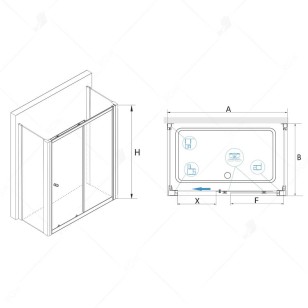 Душевой уголок RGW Classic 140x80x185 04094548-011P