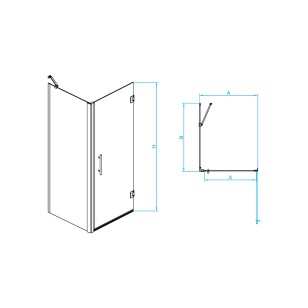 Душевой уголок RGW Passage 60x90x195 41083669-014