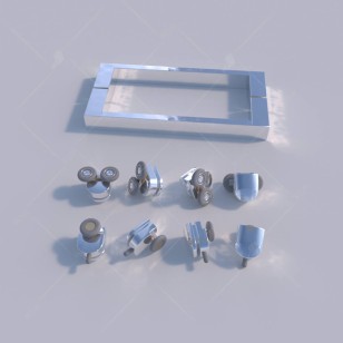 Душевой уголок RGW Classic 100x80x185 32094880-011