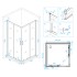 Душевой уголок RGW Hotel 100x100x195 03063100-11