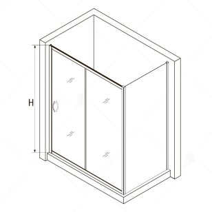 Душевой уголок RGW Passage 150x80x195 35087658-21