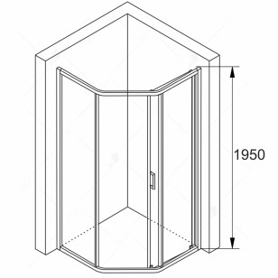 Душевой уголок RGW Passage 90x90x195 38088699-11