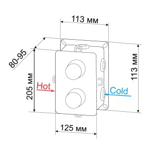 Душевая система RGW Shower Panels 50140802-01