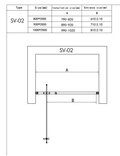 Душевая дверь RGW Stilvoll 81x200 06320210-14