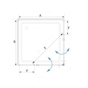 Душевой уголок RGW Stilvoll 80x80x200 06323388-14