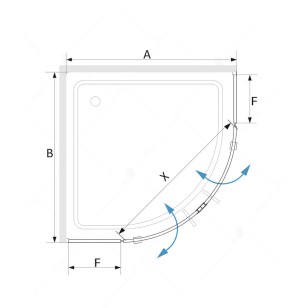 Душевой уголок RGW Stilvoll 90x90x200 06325399-11