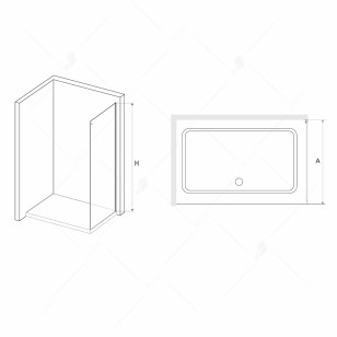 Боковая панель RGW 70x200 03221507-11