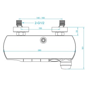 Душевая стойка RGW Shower Panels 51140133-01