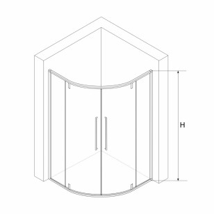 Душевой уголок RGW Stilvoll 100x100x200 06325300-14