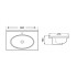 Раковина WeltWasser SK 610x47x19 10000005587