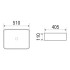 Раковина WeltWasser SK 400x41x11 10000004511