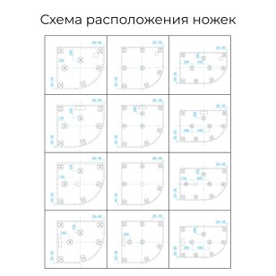 Душевой поддон RGW Stone Tray 90x90 16153099-01K