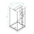 Душевая кабина Nona 100x100x223 Iddis N80S101i85