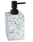 Дозатор для жидкого мыла Punto серый, черный 7x7x16.5 Fixsen FX-200-1