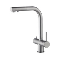 Смеситель для кухни Saona серый 15.9x22.1x33 Timo 2356/18FL