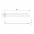 Полотенцедержатель Vico хром 40.3x4.7x7 Iddis VICSB22I49