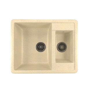Мойка ML-GM21 бежевый 48.5x19 Mixline 525171
