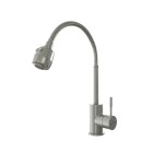 Смеситель для кухни MLSS-03 сатин 40x40x6.5 Mixline 505148