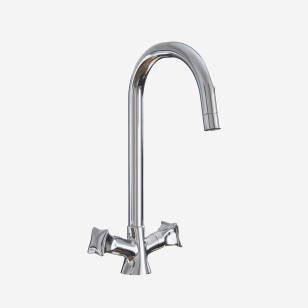 Смеситель для кухни ML13-01 хром 18.5x41x6 Mixline 530473