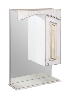 Зеркало-шкаф Крит 52x17x80 Mixline 533135