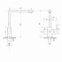 Смеситель для кухни MLSS-03 черный 29x47x6.5 Mixline 543619