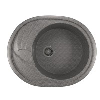 Мойка ML-GM17 темно-серая 46.5x18 Mixline 525119