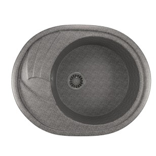 Мойка ML-GM17 темно-серая 46.5x18 Mixline 525119