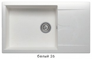 Мойка Gals-862 белый 50x20 Polygran GALS-862 Белая №26