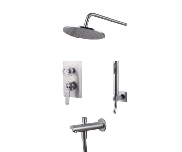 Душевой комплект 1760'S Loft хром Bronze de Luxe 6630CC