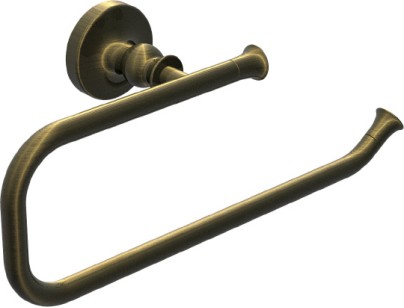 Полотенцедержатель полукольцо Crete светлая бронза 29.4x8.2x13.1 Rush CR35511