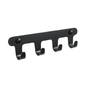 Планка настенная Practica черный 23x3x6 Fixsen FX-805B-4