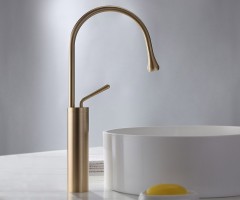 Смеситель для раковин Scandi бронза 12x22x49 Bronze de Luxe 9015BR