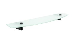 Полка стеклянная Trend черный 52x11x5 Fixsen FX-97803