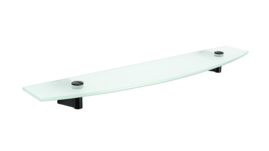 Полка стеклянная Trend черный 52x11x5 Fixsen FX-97803