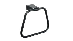 Полотенцедержатель кольцо Trend черный 18x15x6 Fixsen FX-97811