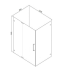 Душевой уголок Vega 120x80x Bravat BS120.3111A