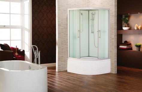 Душевая кабина Esbano Elegancia 100x100x210 ESKB100CRB