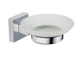 Мыльница Metra хром 11x13.5x5 Fixsen FX-11108