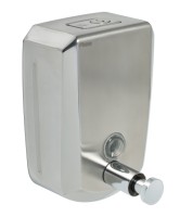 Дозатор для жидкого мыла Hotel полированная сталь 11.5x10x15 Fixsen FX-31012