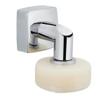 Мыльница Kvadro хром 4.3x6x5 Fixsen FX-61309A