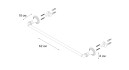 Полотенцедержатель Best хром 62.5x9.5x6 Fixsen FX-71601A